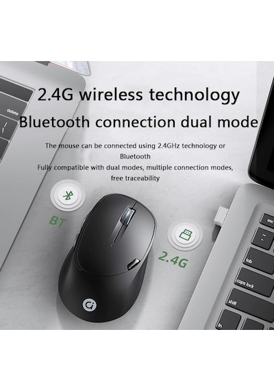 Adol MS012 Bluetooth - Wireless Kablosuz Optik Mouse (İthalatçı Garantili)