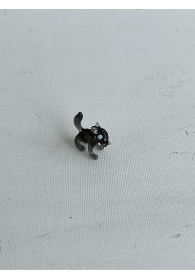 El Yapımı Mini Murano Cam Kedi Biblo A115-04