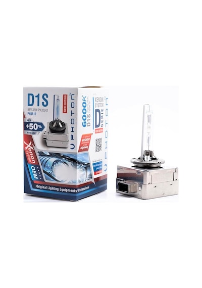 Photon D1S 6000K Xenon Ampul %50 Fazla Işık Ph4512