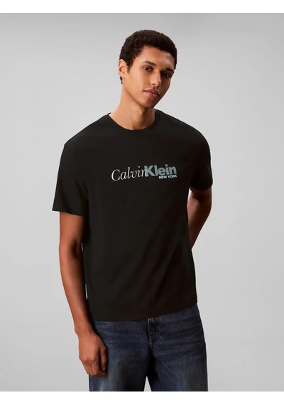Calvin Klein Ss 20s Eu Calvın Cur Siyah Erkek Tişört