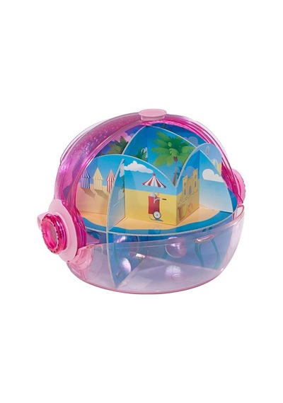 Ovo Hamster Kafesi Pembe