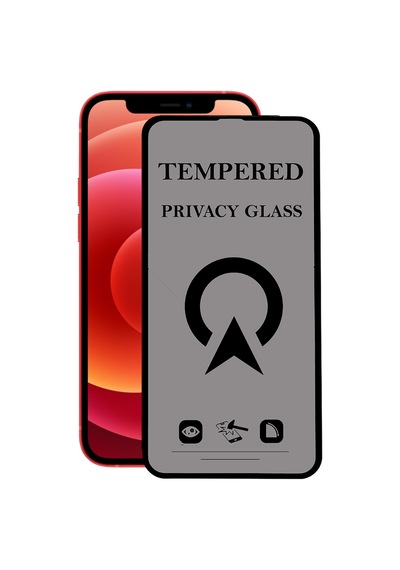 Apple Uyumlu   iPhone 12 Mini ile Tam Kaplayan Privacy Hayalet Temperli Ekran Koruycu Cam