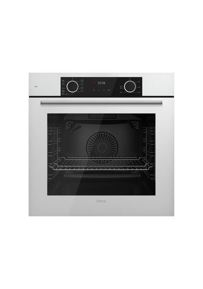 Fryart XE63CB-BL136-D064 Beyaz Cam Ankastre Set