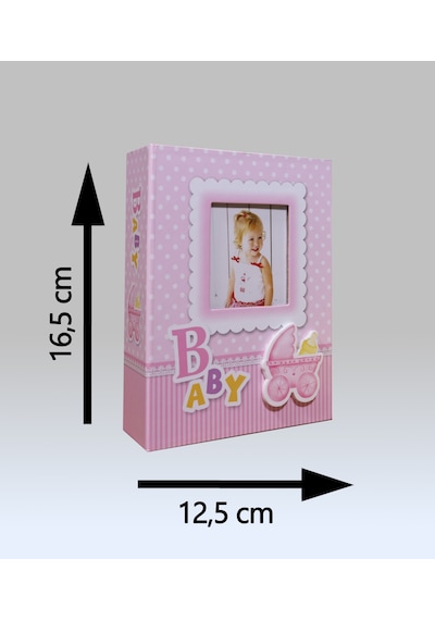 Nurcan Foto NRCN-1B46100 10 x 15 CM 100'lük Bebek Fotoğraf Albümü