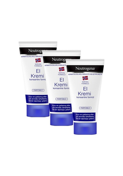 Neutrogena El Kremi Parfümlü 3 x 50 ML