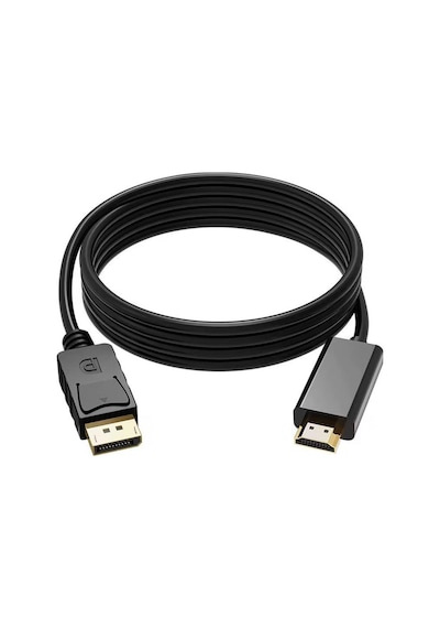 4k Displayport To Hdmı Görüntü Kablosu - 3 Metre - Displayport Erkek'ten Hdmı Erkek'e Ultra Hd Dönüştürücü Kablo-jl-d1030k
