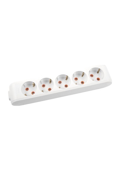 Viko Multi-let 5'li Topraklı Çocuk Korumalı Klemensli Priz Beyaz