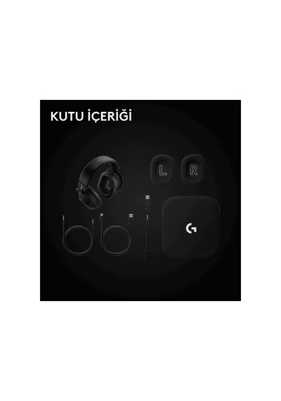 Logıtech G Pro X3 Lightspeed Bluetooth 5.3 Kablosuz Kulak Üstü Oyuncu Kulaklığı