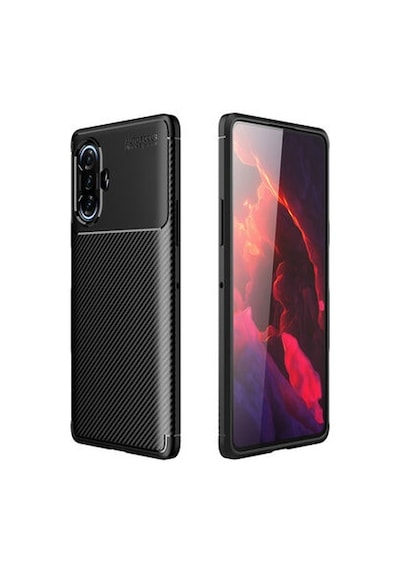 Nihcase Xiaomi Redmi K40 Gaming Kılıf Texture Negro Silikon Kapak