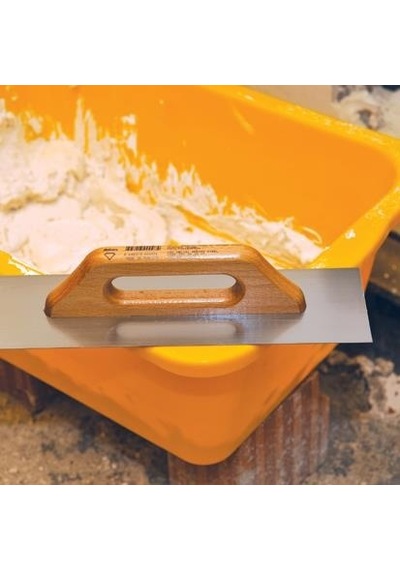 Dekor 097 Alçı Malası Ahşap Kapalı Saplı 40 CM