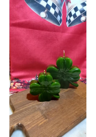 Mum Yonca Set 2 Li Büyük 11 Cm+küçük 9 Cm Yeşil