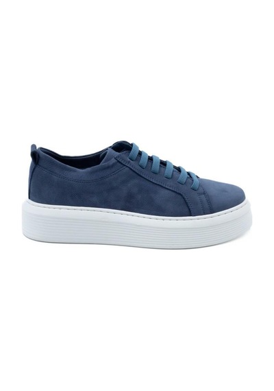 Freefoot 221150 Açık Mavi Nubuk Kadın Sneaker 001