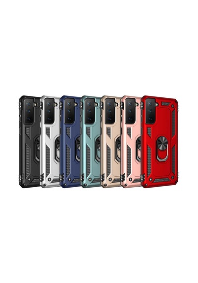 Zore Galaxy S21 Fe Kılıf Ogaa Vega Kapak - Rose Gold