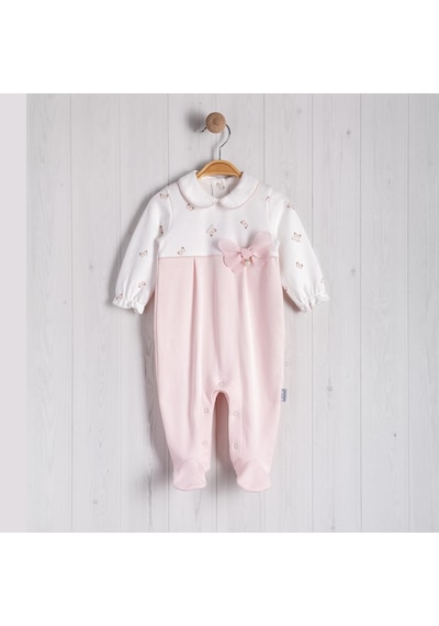 Lamato Baby Kelebek Aksesuarlı Bebe Kız Tulum SOMON