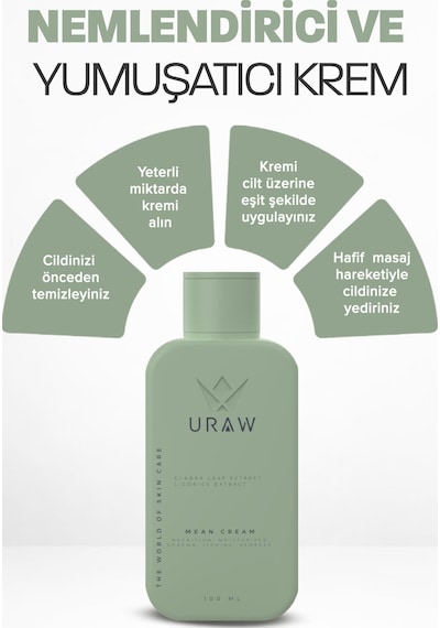 Uraw Meyan Cilt Problemleri Karşıtı Onarıcı ve Nemlendirici Krem 100 ML