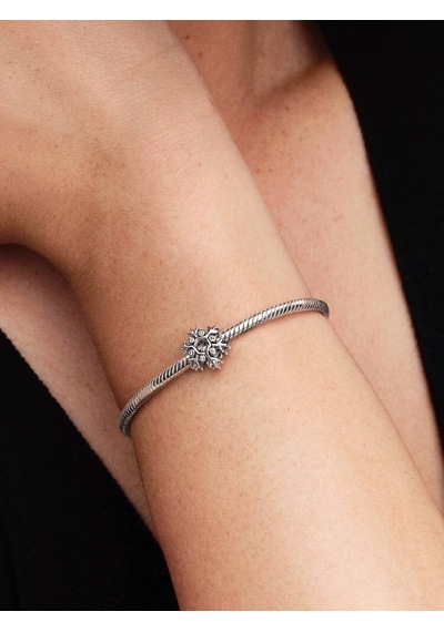 Kar Tanesi Charm Gümüş