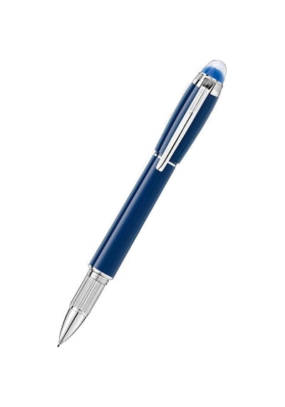 Montblanc Starwalker Blue Planet Değerli Reçine Fineliner Kalem 1 Mavi