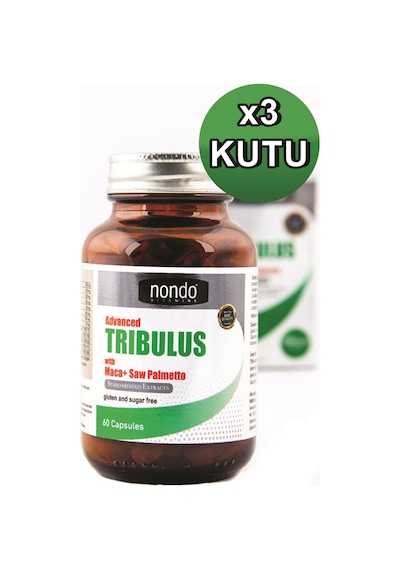 Nondo Tribulus 60 Kapsül 3 Adet