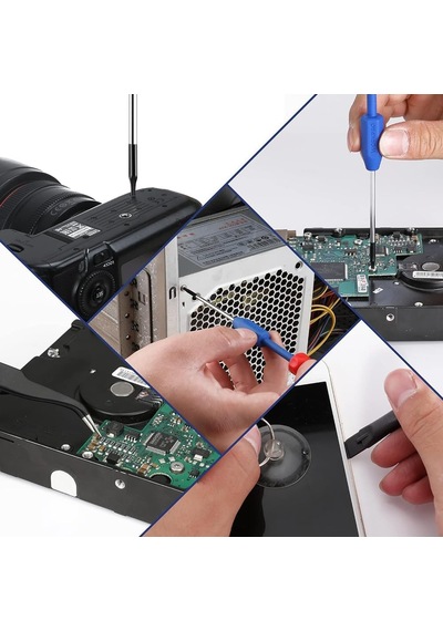 Wp200531 Hassas Tornavida Seti, 12 Parça, Cr-v Çelik, Torx, Magnetize Aparatlı, Elektronik Onarım