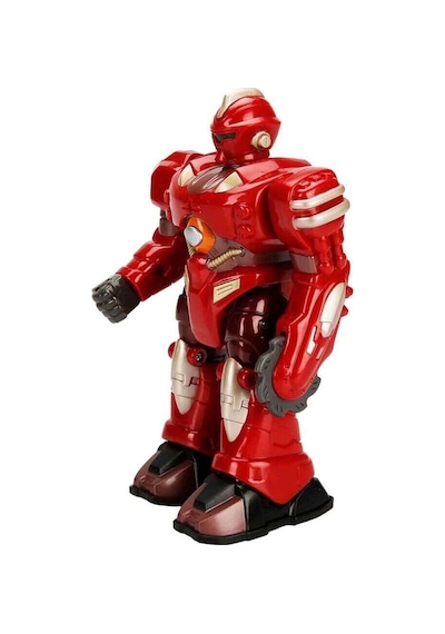 40757 Sun-hpk-robot Mars Robo Squad Yürüyen Işık 18cm 3a