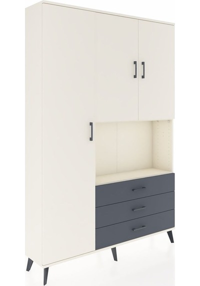 Arges Dolap 6 Raflı 3 Çekmeceli 3 Kapaklı 132x30x195 Aytaşı-aytaşı/antrasit Aytası/antrasıt Arges Dolap 6 Raflı 3 Çekmeceli 3 Kapaklı 132x30x195 Aytaşı-aytaşı/antrasit Aytası/antrasıt