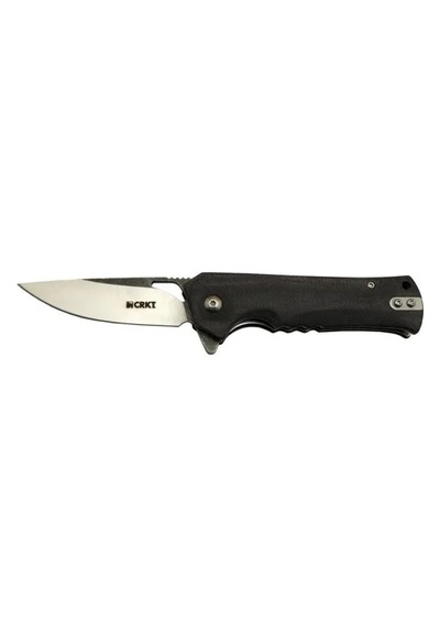 Crkt Muskie 202 Bk Siyah Kamp / Outdoor Çakı 18 Cm - Yarı Otomati