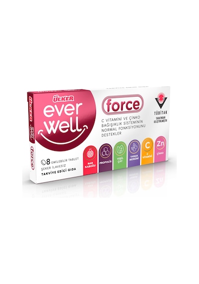 Ülker Everwell Defence Çiğneme Tableti 8 Adet 13.6 G 2 Adet
