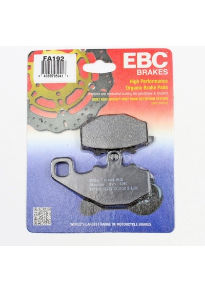 Kawasakı Er-6 F Arka Fren Balata Ebc Mtnm