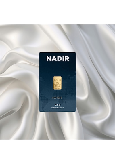 2.5 Gr 24 Ayar 999.9 Nadir Gram Altın