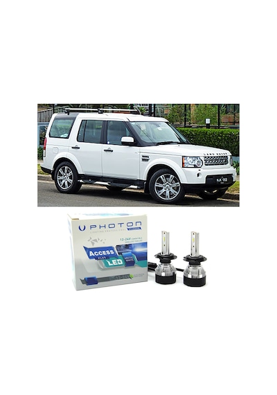 Land Rover Discovery Led Xenon Uzun + Kısa Far Ampulü H4 Access Yeni Seri Beyaz