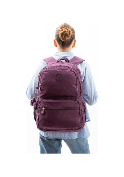 Baginn Kadın Sırt Çantası Hafif Kumaş Çok Cepli Kabin Boy Seyahat Çantası 43 30 Cm 001