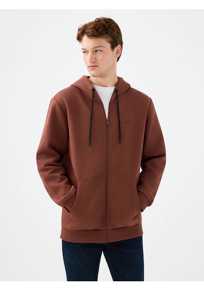 Loft Regular Fit Kahverengi Erkek Sweatshirt Lf2034270 Kahverengi