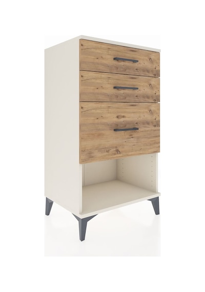 Hyperion Komodin 3 Çekmeceli 60x44x106 Aytaşı-çam Aytaşı