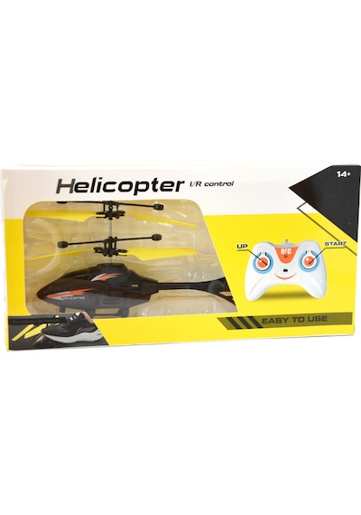 El Sensörlü Kumandalı Uçan Helikopter Şarjlı Drone 20Cm
