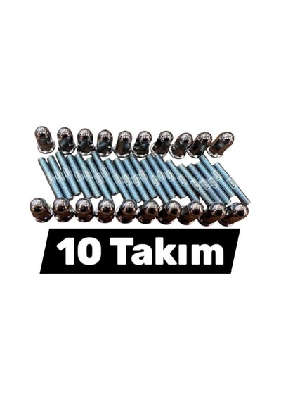 Egsoz Saplama Ve Somun Takım Cg - 6 Mm - 10 Set