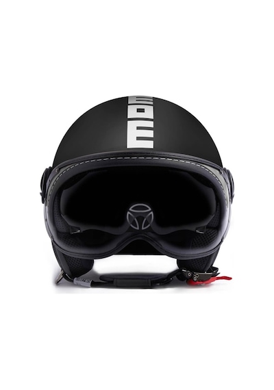 Momodesign Fgtr Evo Mono Matt Black White Motosiklet Kaskı