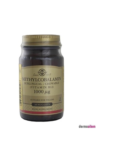 Solgar Methylcobalamin B12 1000 Mcg 30 Dilaltı Tableti
