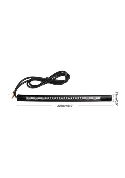 Motorsiklet İçin Sinyal Park Fren Esnek Flexible Şerit Led Lamba