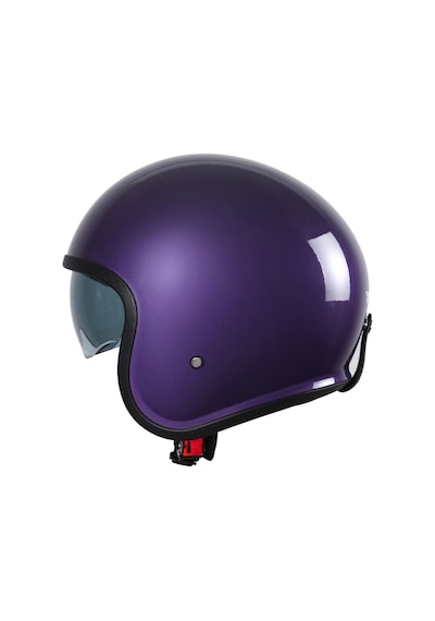 Yohe Motosiklet Kaskı 880-shıny-tıtanıum-purple Çok Renkli