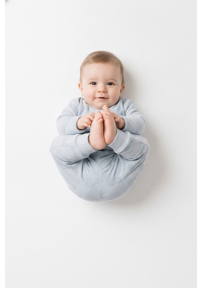 Tiffany Baby & Kids Puffy Cloudy Tasarımlı 2li Takım mavi