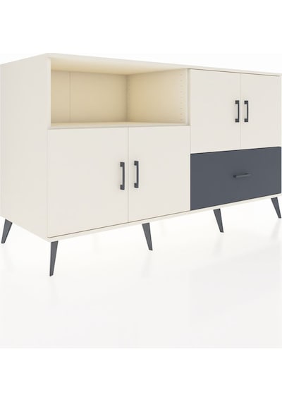 Kronos Konsol 4 Raflı Tek Çekmeceli 4 Kapaklı 176x59x99 Aytaşı-ay Aytaşı-aytaşı/antrasit Kronos Konsol 4 Raflı Tek Çekmeceli 4 Kapaklı 176x59x99 Aytaşı-ay Aytaşı-aytaşı/antrasit