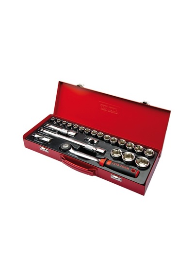Ceta Form C20-23mh4 23 Parça 1/2” 6 Köşe Lokma Takımı