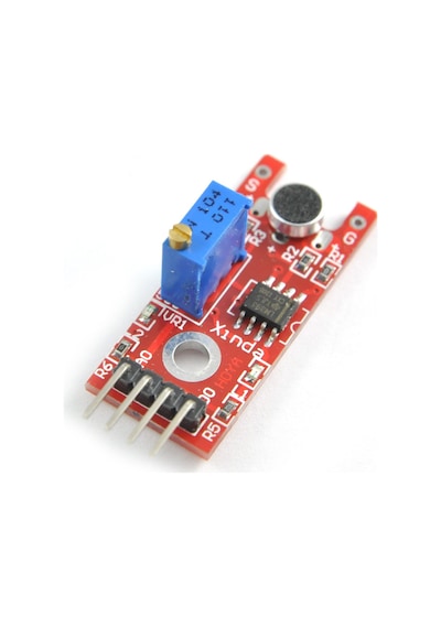 Alkatronik-Arduino Ses Algılama Mikrofon Sensör Modülü Yüksek Hassasiyet