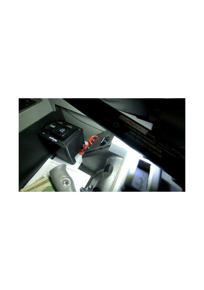 2005-2014 Ford Mustang Çift Toggle Anahtar Tutucu