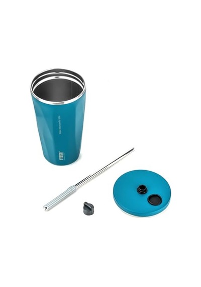 Crush Tumbler Vakumlu Paslanmaz Çelik Termos 600 Ml Beyaz Genel