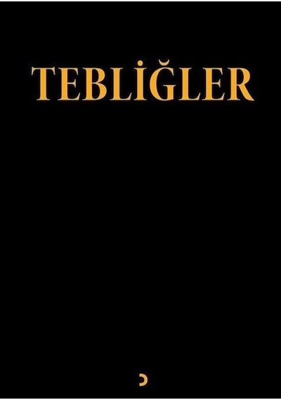 Tebliğler - Emrah Eryılmaz - Cinius