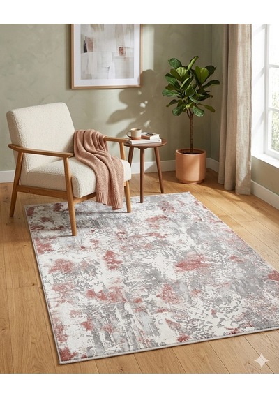 Merinos Halı 200x290 Therapy Koleksiyonu 19137-010 Kırmızı