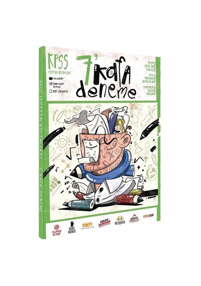 KPSS Eğitim Bilimleri 7 Kafa Deneme- Süper Kitap