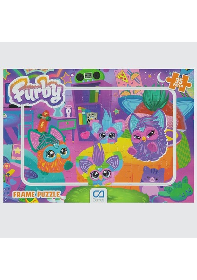 Ca Games Furby Frame Puzzle Cafrm-5292-5293