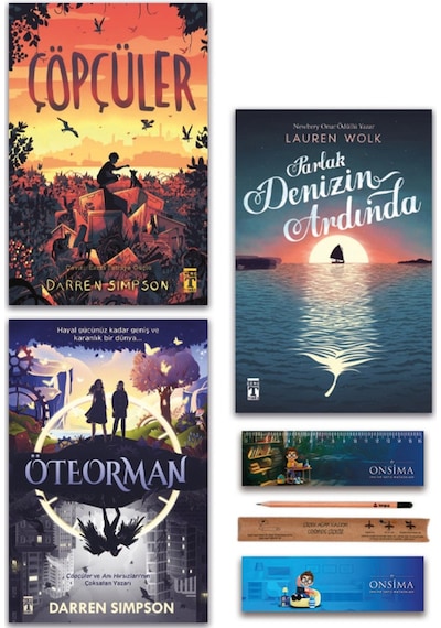 Genç Timaş Parlak Denizin Ardında - Çöpçüler - Öteorman Set 3 Kitap